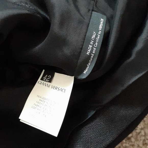 NWT GIANNA VERSACE sz 42 skirt, $1,535.00 - Picture 4 of 5